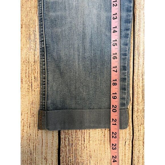 NY & C Cropped Denim Legging Size 8 - Picture 3 of 4